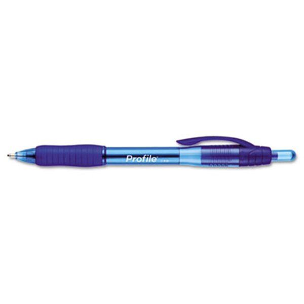 Paper Mate Profile Ballpoint Retractable Pen Blue Ink Bold Dozen PA31375